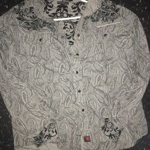 Men’s PANHANDLE SLIM western paisley shirt